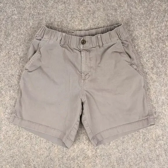 Barebottom Shorts Mens Medium Gray Chino 7
