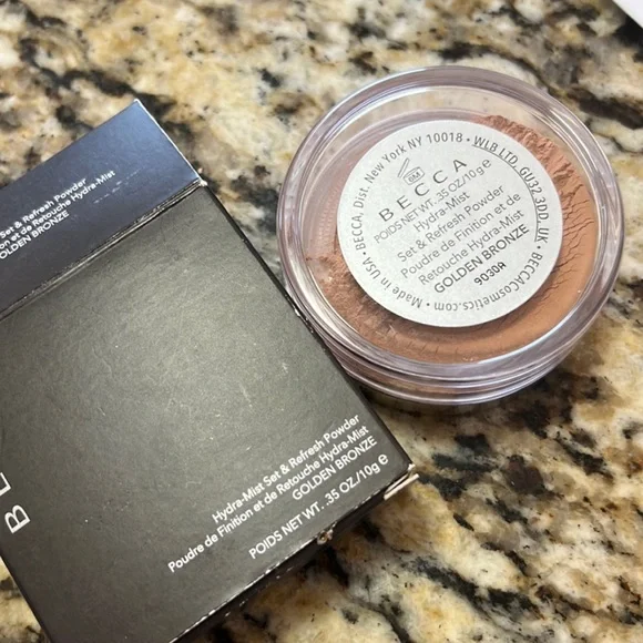 🌙🎉Rare! Becca Golden Bronze Setting Powder