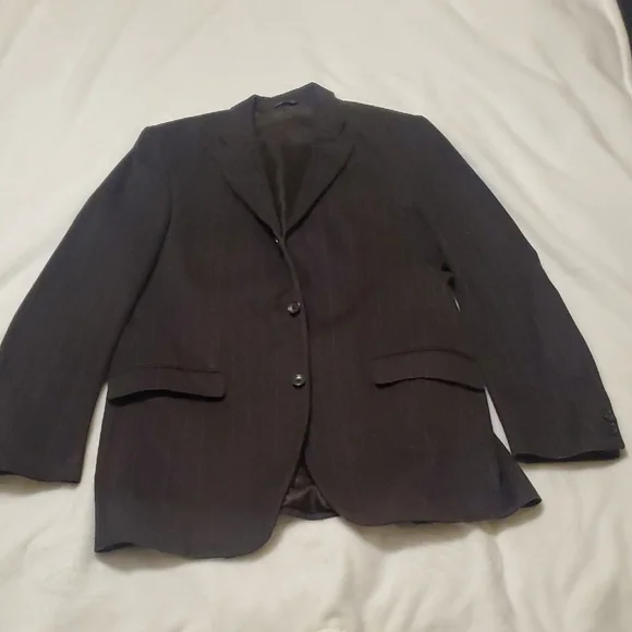 Banana Republic Charcoal Suede Men's Blazer