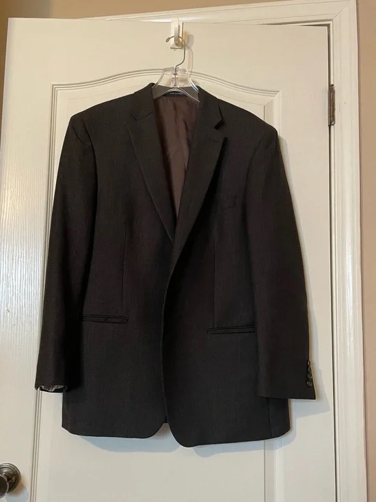 Lauren Ralph Lauren Brown Birdseye Blazer Sport Coat Men’s 42R Classic Tailored