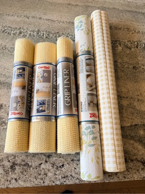 Grip Liner & Shelf Liner Set in Various Fun Prints
