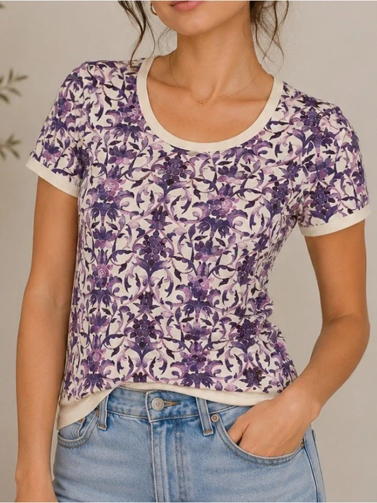 Tory Burch Carson short-sleeve top Medium NWT