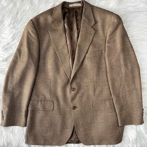Vintage Chaps by Ralph‎ Lauren Oversized Wool/Silk Blazer