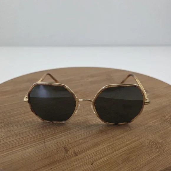 Tory Burch TY 6092 Sunglasses Womens 55-19-140 Gold Tortoise Frames Only