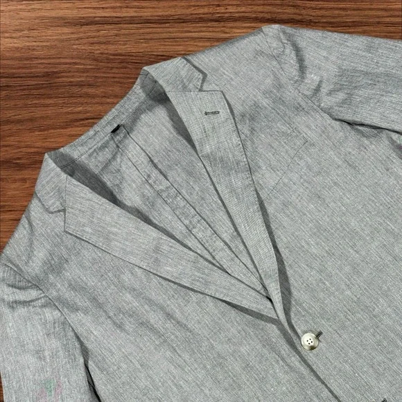 J. Crew Ludlow 2 Button‎ Jacket Men Sz 44R Cotton Unconstructed Somelos Stretch