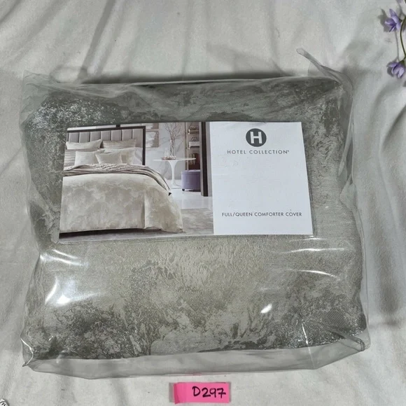 NWT Hotel Collection [‎ Full/ Queen ] Skyline Duvet Cover Only