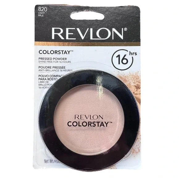 Revlon Colorstay Pressed Powder‎ Light 820 Shine Oil Free Long Lasting NEW 16 HR