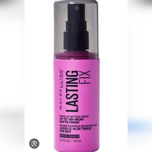 Maybelline Pink Setting Powder for Long-Lasting Finish 100ml New