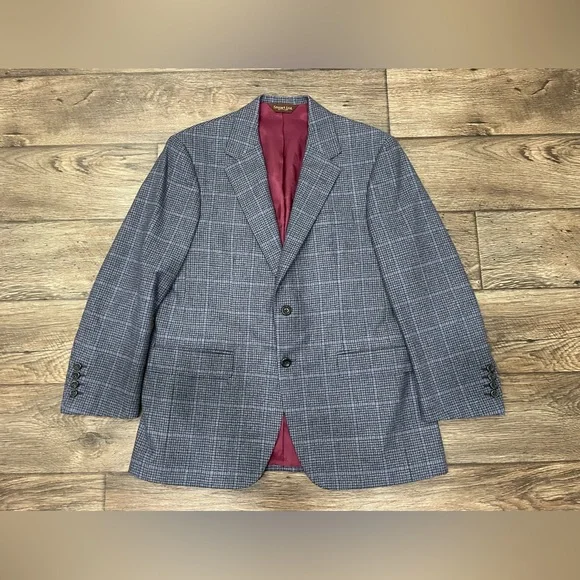 Paul Stuart Wool Two‎ Button Blazer Stuart Ltd
