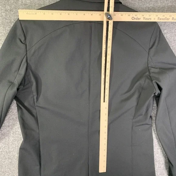 Ministry Of Supply Kinetic Blazer Jacket Men XL Black Performance Primeflex