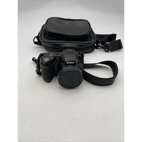 Nikon Coolpix L120 14.1MP Compact Bridge Camera 21x Optical Zoom Black - Tested