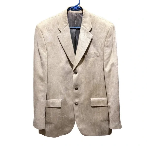 Chaps Ralph Lauren Blazer 42L | Tan Sport Coat Union Made Canada