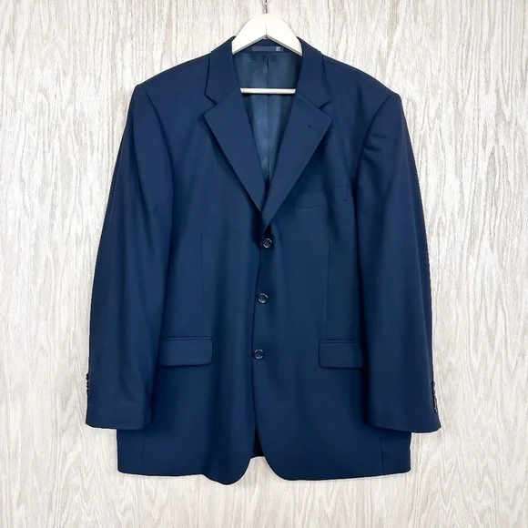 Emanuel Ungaro Wool Blazer Suit Jacket