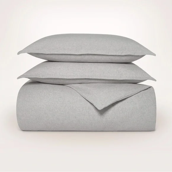 NWT BOLL & BRANCH Heathered Duvet Set Size King/Cal King