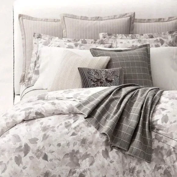 Ralph Lauren Avery Cream Bedding Collection Floral Duvet Cover King 92x108 NEW