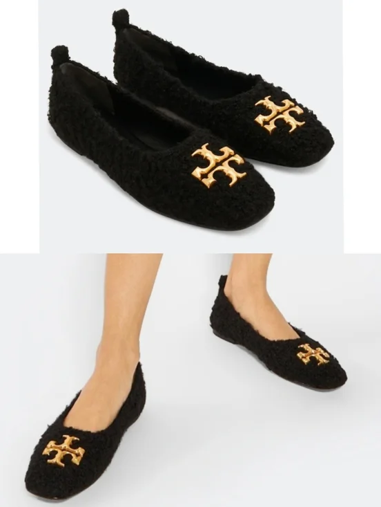 Tory Burch Eleanor Bouclé Flat