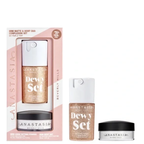ANASTASIA MINI MATTE & DEWY DUO COMPLEXION SET. New