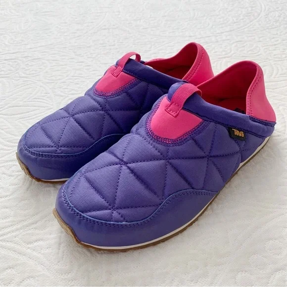 Teva Kids'‎ Ember Moc Slip On Slipper Shoes, Ultraviolet