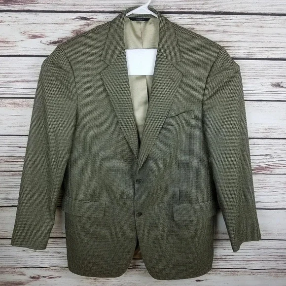 Brooks Brothers 42 XL Houndstooth Blazer Jacket