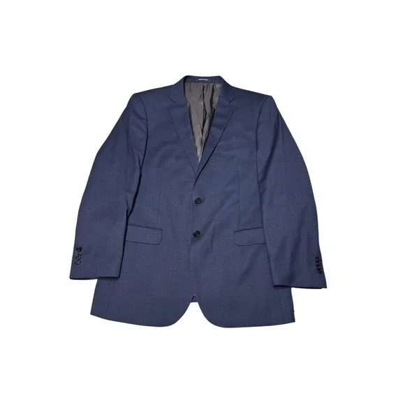 Jos. A. Bank 1905  Navy Blue Birds Eye Wool Blazer Mens 44R