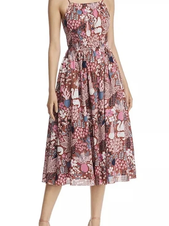 Kate Spade New York Garden Posy Midi Dress