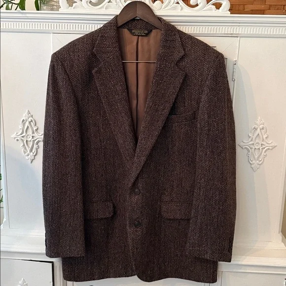 Vintage Jonathan Carroll Harris Tweed Jacket