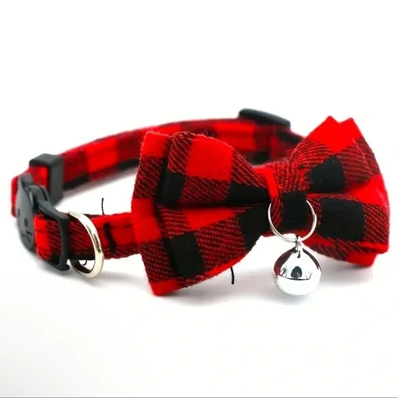 Cat Bow Tie Collar Kitten Accessory