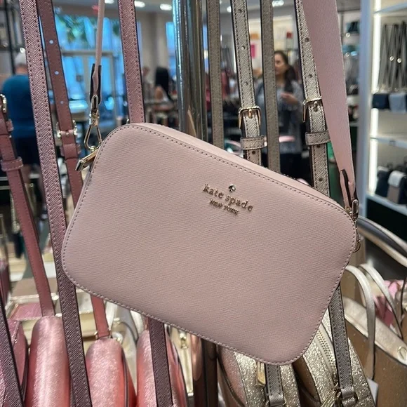 Kate Spade Madison Mini Camera Bag COLOR: Conch Pink NWT