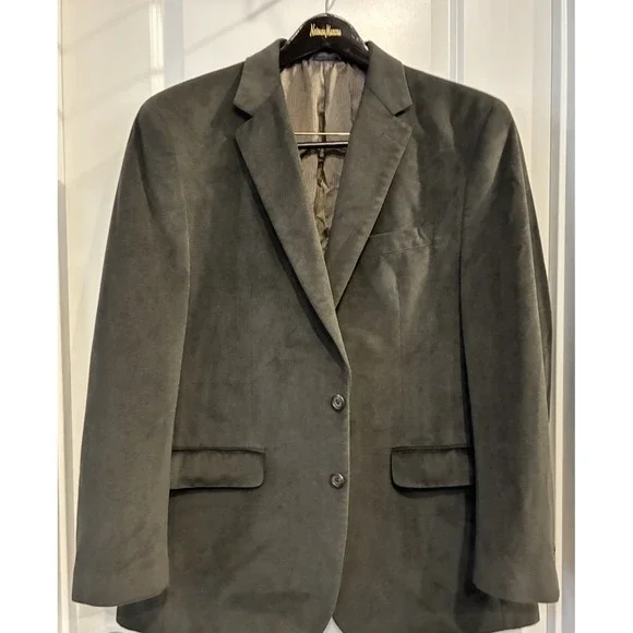 Ralph Lauren Blazer Mens 44R Brown 'Ralph Ralph Lauren' Sport Coat Warm Leisure
