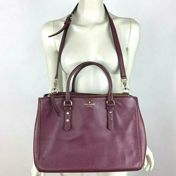 Kate Spade NY Leather Tote‎ Purse Shoulder Bag