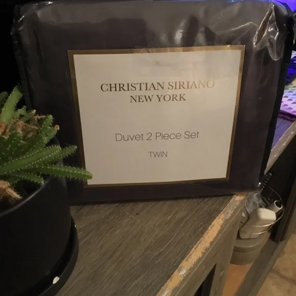 New Christian Siriano twin duvet set