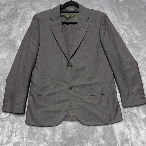 VTG Brooks Brothers Makers Sport Coat Mens 42 Gray‎ 50s 60s Wool Blazer Jacket