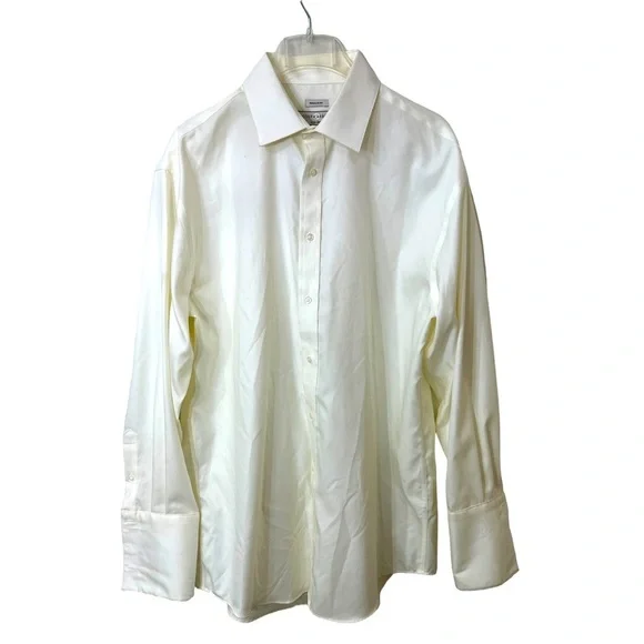 JOSEPH ABBOUD MEN FORMAL DRESS BOTTON DOWN SHIRT. SIZE 16 1/2” inches 32/33☑️