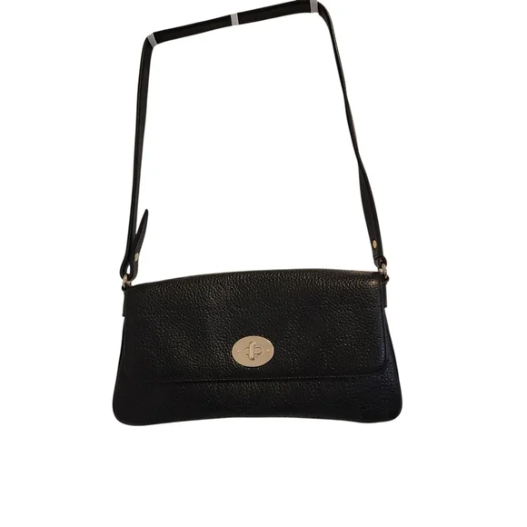 Kate Spade Noele Perforated Black Leather Purse