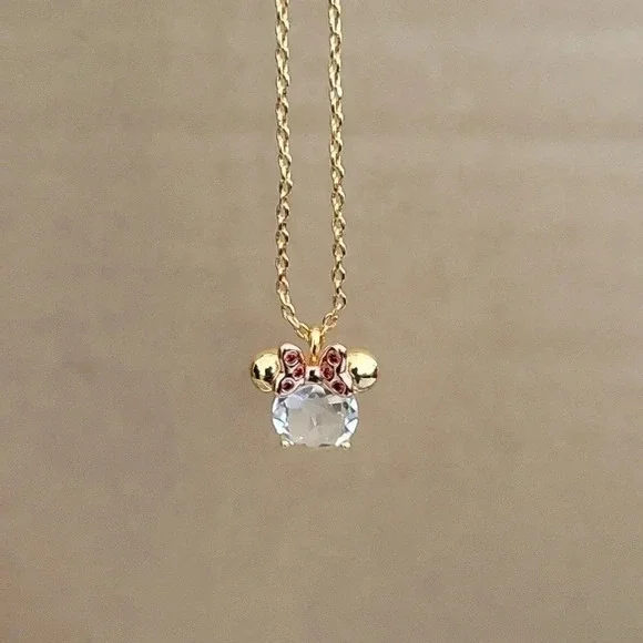 NWT Kate Spade Mini mouse necklace