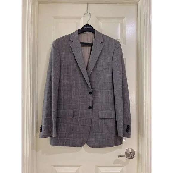 joseph abboud men 100% wool WOVEN IN ITALY‎ sports blazer size 44R