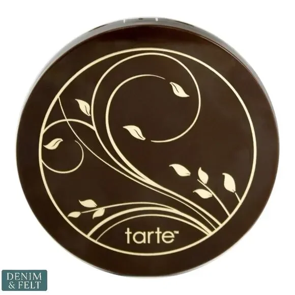 NEW tarte Amazonian Clay Smoothing Balm Light Medium Pressed Powder Compact
