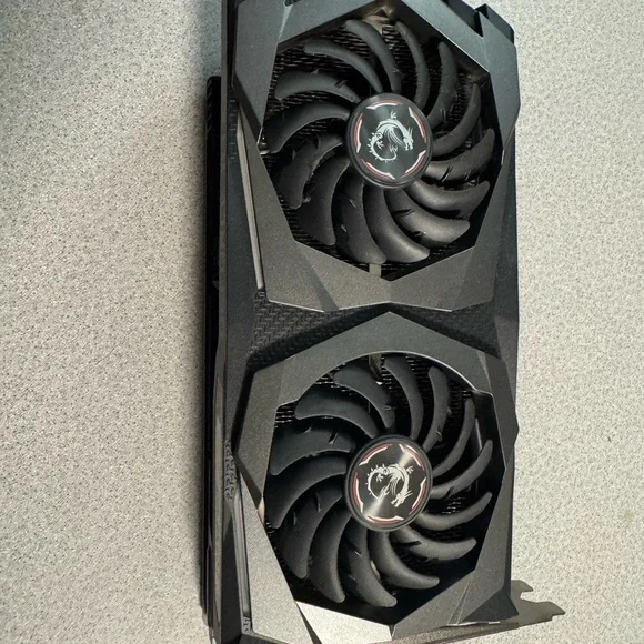 MSI Dual-Fan Black Graphics Card 2060