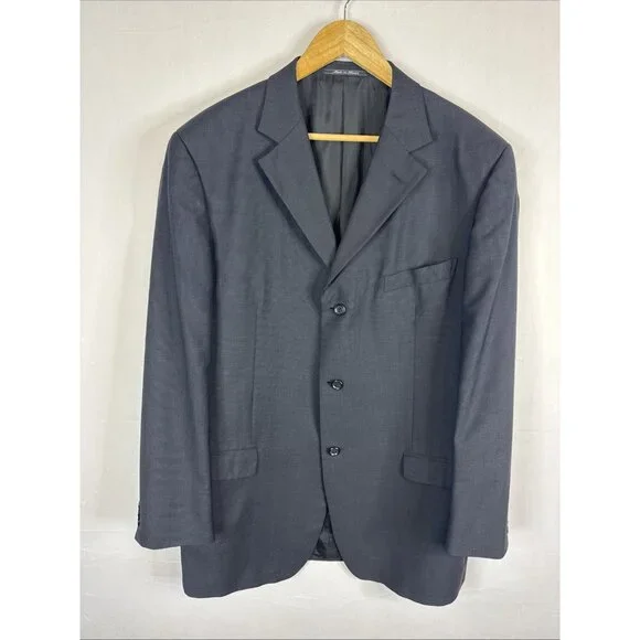 Henry Singer x Ermenegildo‎ Zegna Soft Wool Blazer Sport Coat Spain 46R