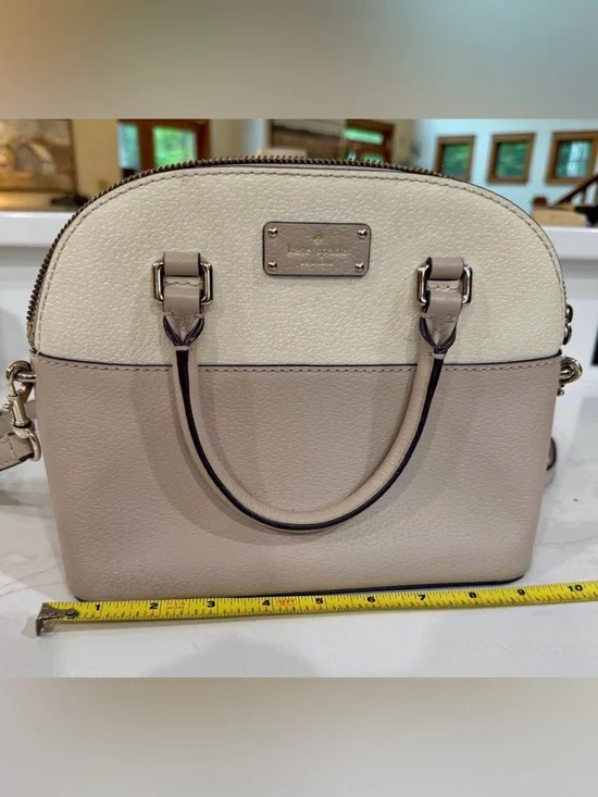 Kate spade New York Grove Street Carli leather satchel