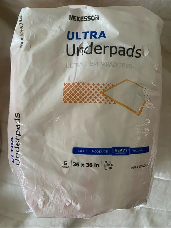 Ultra Underpads - White Heavy Absorbency