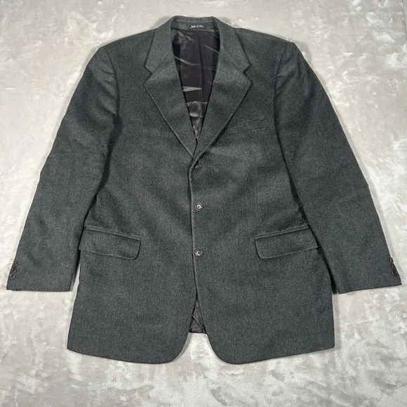 Todays Man Cashmere Wool Blazer 44L Lanificio Del CasentinoSport Coat Made Italy