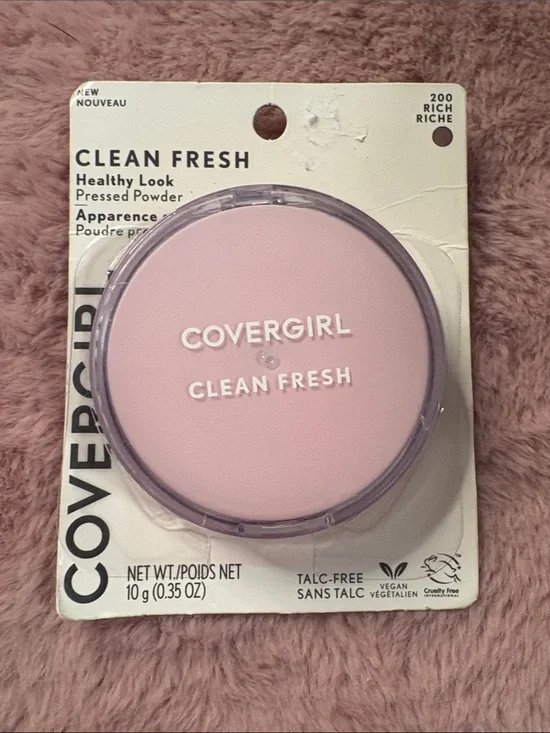 COVERGIRL Clean Fresh Pressed Powder - Rich 200
