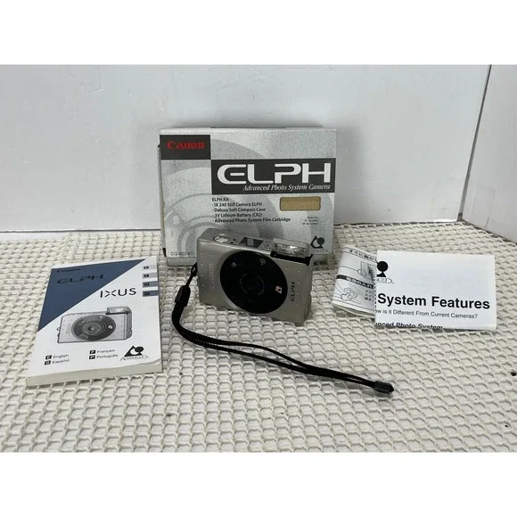 Canon ELPH Advanced‎ Photo System Film Camera untested