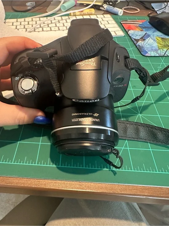 Canon Black Digital Bridge Camera with Long Zoom
