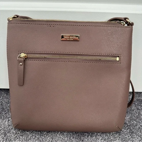 Kate Spade Taupe Crossbody Bag