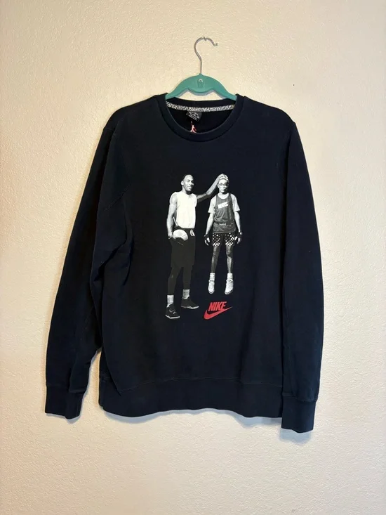 Nike Michael Jordan Best On Earth Spike Lee Best On Mars Sweatshirt XL VTG