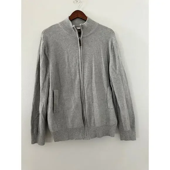 Merona Full Zip Men's Sweater sz XL