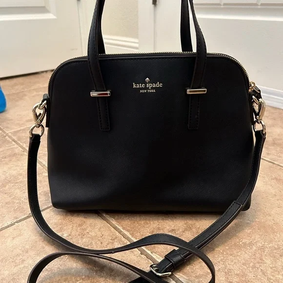 Kate Spade Black Leather Handbag