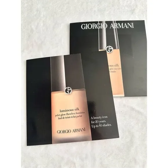 GIORGIO ARMANI - foundation make up samples ￼